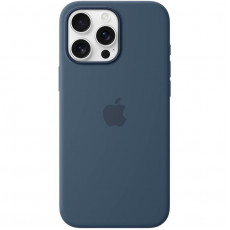 Чохол-накладка Apple Silicone Case with MagSafe для Apple iPhone 16 Pro Max Denim (MYYU3)