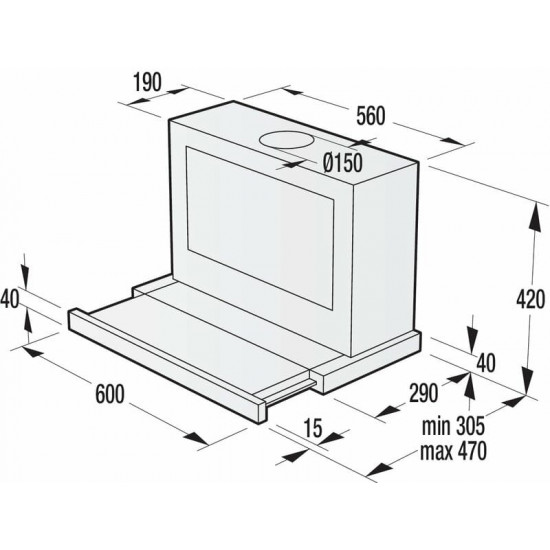 Витяжка Gorenje BHP623E8X