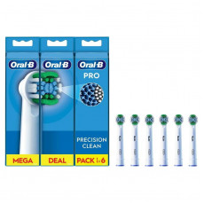 Насадка для зубної електрощітки Braun Oral-B Pro Cross Action EB50RX (6 шт.)