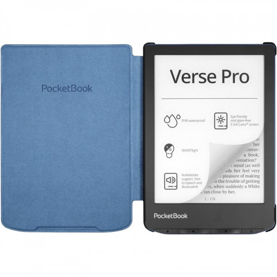 Чохол-книжка PocketBook Shell Cover для PocketBook 6" PB629/634 Blue (H-S-634-B-WW)