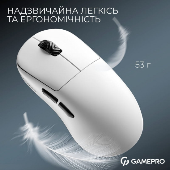 Миша бездротова Gamepro Asgard Loki White (GM022W)
