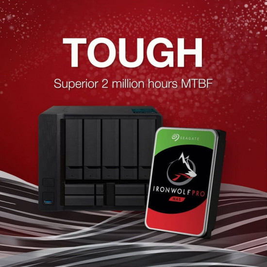 Накопичувач HDD SATA 6.0TB Seagate IronWolf Pro 7200rpm 256MB (ST6000NT001)