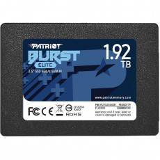 Накопичувач SSD 1.92TB Patriot Burst Elite 2.5" SATAIII TLC (PBE192TS25SSDR)