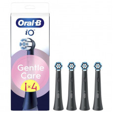 Насадка для зубної електрощітки Braun Oral-B iO RB SBF-4 Gentle Care Black (4 шт)