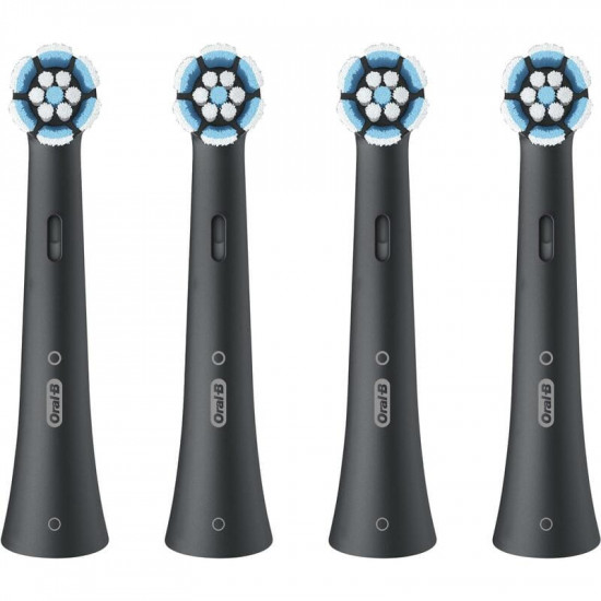 Насадка для зубної електрощітки Braun Oral-B iO RB SBF-4 Gentle Care Black (4 шт)