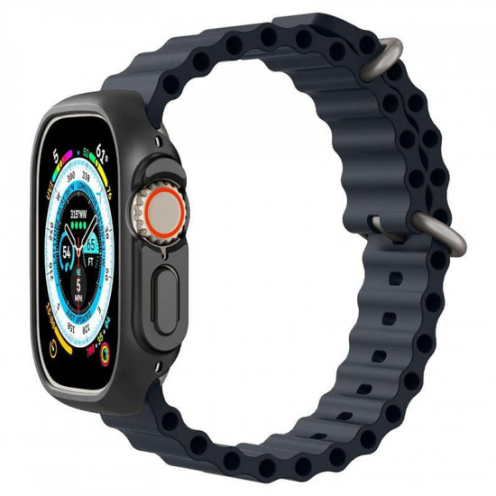 Чохол Spigen Thin Fit до Apple Watch Ultra 49mm Black (ACS05458)