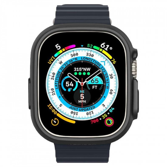 Чохол Spigen Thin Fit до Apple Watch Ultra 49mm Black (ACS05458)