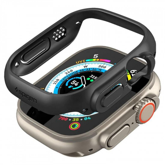 Чохол Spigen Thin Fit до Apple Watch Ultra 49mm Black (ACS05458)