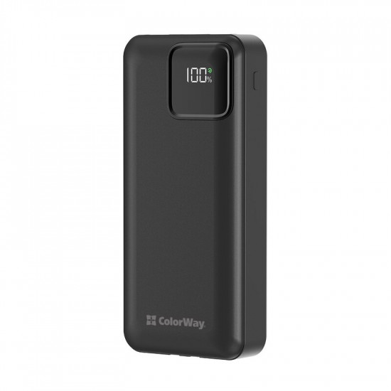 Універсальна мобільна батарея ColorWay Optimal Power 20000mAh Black (CW-PB200LPB5BK-PDD)