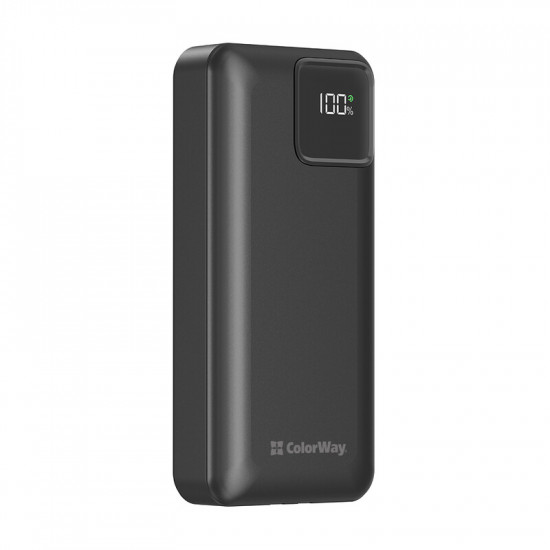 Універсальна мобільна батарея ColorWay Optimal Power 20000mAh Black (CW-PB200LPB5BK-PDD)
