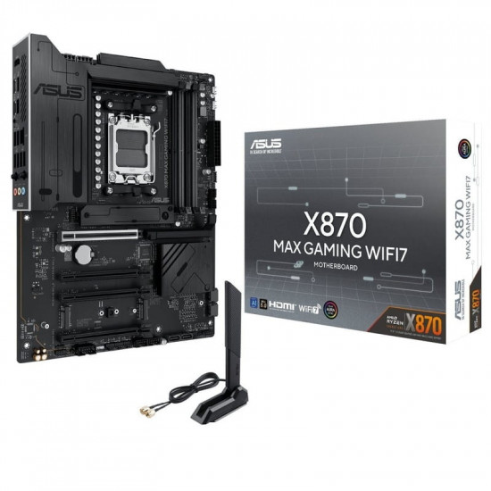Материнська плата Asus X870 Max Gaming WiFi7 Socket AM5