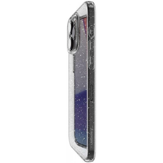 Чохол-накладка Spigen Liquid Crystal Glitter для Apple iPhone 15 Pro Crystal Quartz (ACS06701)