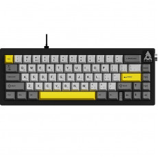 Клавіатура Ajazz AK650 Moon Yellow Switch Black USB-C (AK650-MY-GWY)