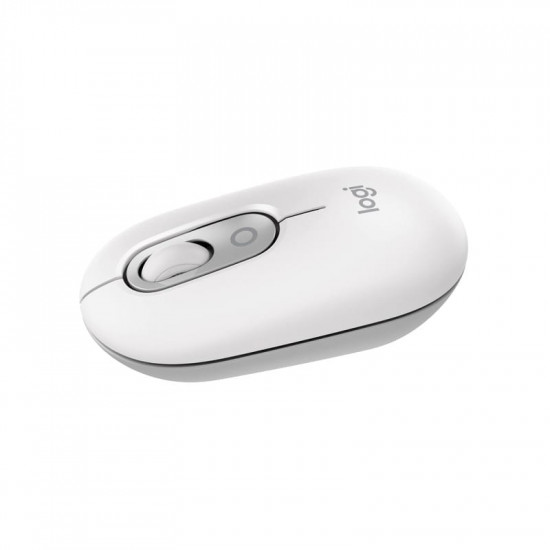 Миша бездротова Logitech Pop Mouse with Emoji Off-White (910-007411)