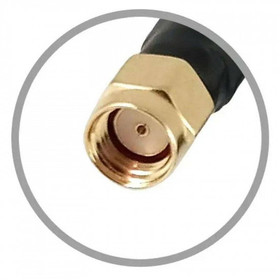 Кабель антени 4Hawks RP-SMA to RP-SMA cable, black, 10м
