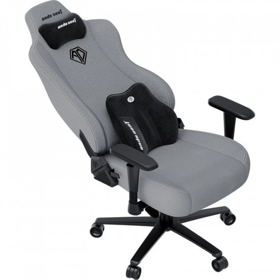 Крісло для геймерів Anda Seat Novis Plus Size XL Fabric Grey (AD23YC-XL-01-G-F-G04)
