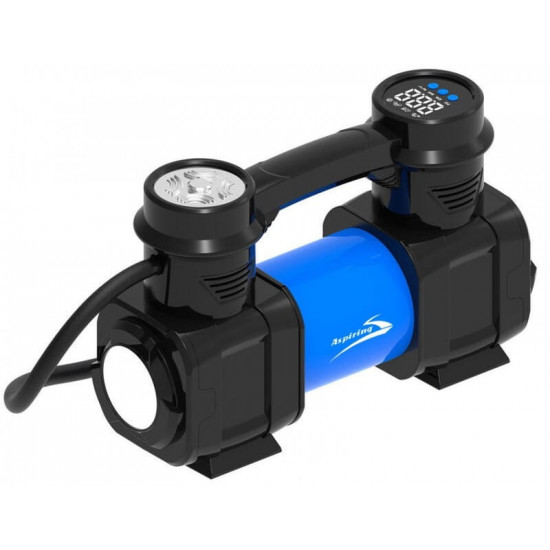 Автомобільний компресор Aspiring Airflow 4 metal 60L 120W (ATM400)