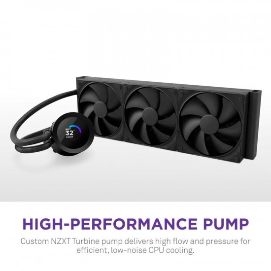 Система водяного охолодження NZXT Kraken Plus 360 V2 Black (RL-KN360-B2)