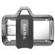Флеш-накопичувач USB3.0 128GB OTG SanDisk Ultra Dual Black (SDDD3-128G-G46)