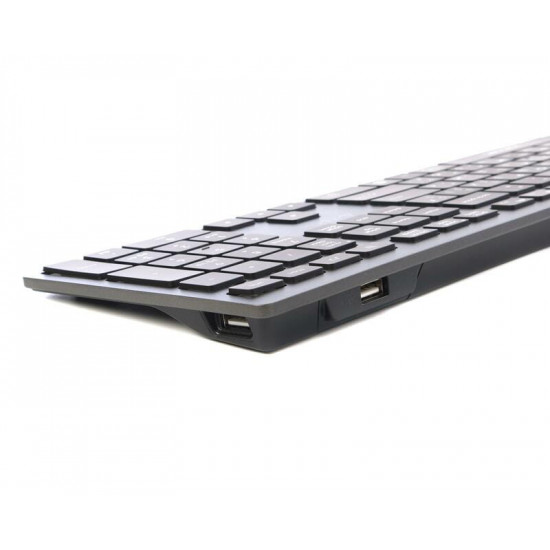 Клавіатура A4Tech Fstyler FX60H Grey White backlit