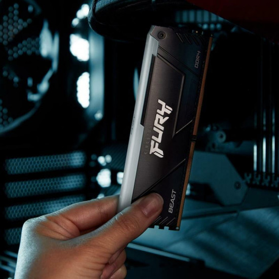Модуль пам`яті DDR4 2x8GB/3200 Kingston Fury Beast RGB (KF432C16BB2AK2/16WP)