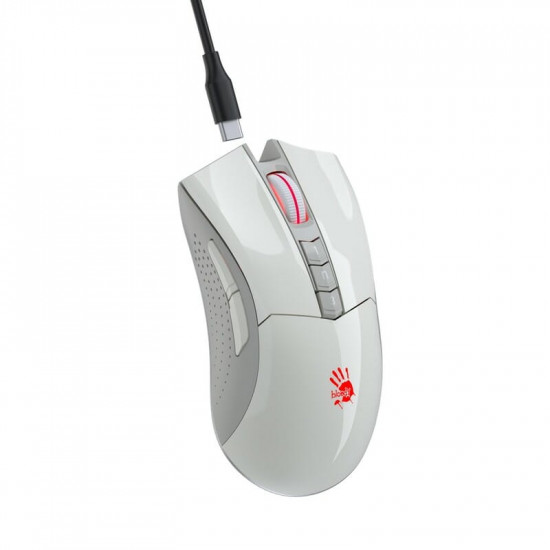 Миша Bloody R90 Plus Greyish White