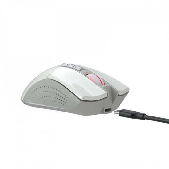 Миша Bloody R90 Plus Greyish White