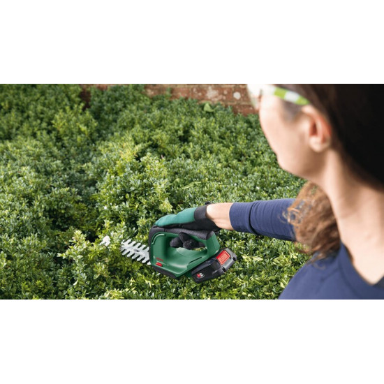 Ножиці садові Bosch AdvancedShear 18V-10 + насадка кущоріз (0.600.857.000)