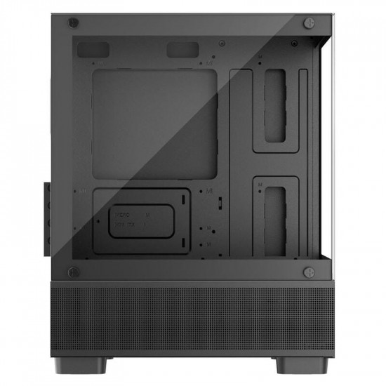 Корпус 1stPlayer Mi2-A-BK-2F7R-1F7 Black без БЖ