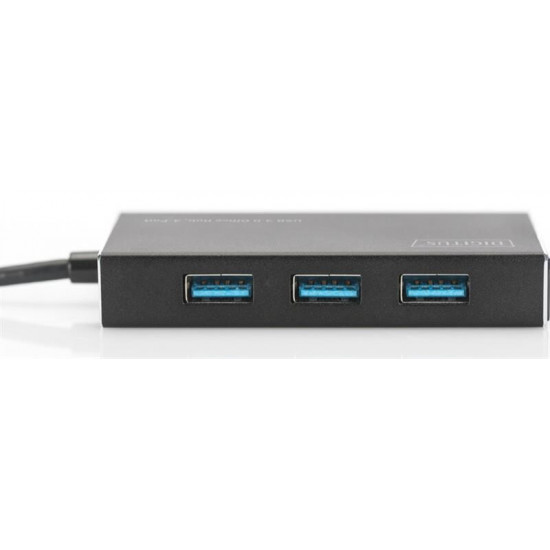 Концентратор USB3.0 Digitus (DA-70240-1) 4хUSB3.0
