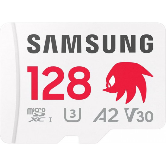 Карта пам`ятi MicroSDXC 128GB UHS-I/U3 Samsung Pro Plus Sonic R180/W130MB/s + SD-адаптер (MB-MD128SA/LC1)