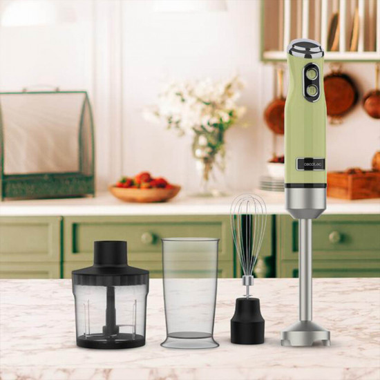 Блендер Cecotec Power Retro 1200MAX Cream&Crush Green (CCTC-03946)