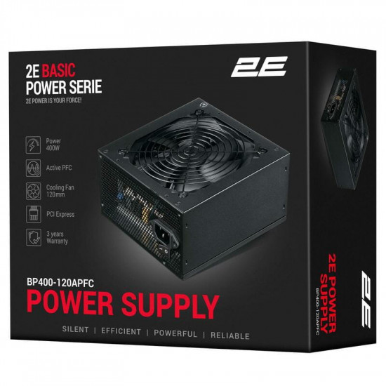 Блок живлення 2E Basic Power 400W (2E-BP400-120APFC)