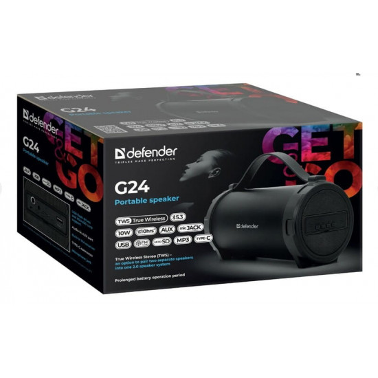 Акустична система Defender G24 Black (65124)