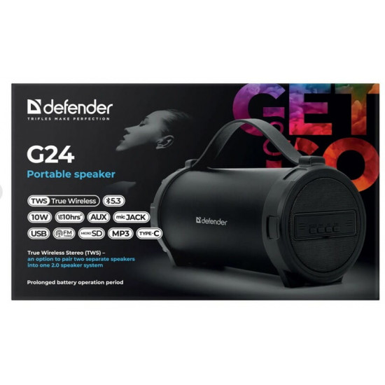 Акустична система Defender G24 Black (65124)