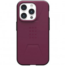 Чохол-накладка Urban Armor Gear Civilian Magsafe для Apple iPhone 15 Pro Max Bordeaux (114295119049)
