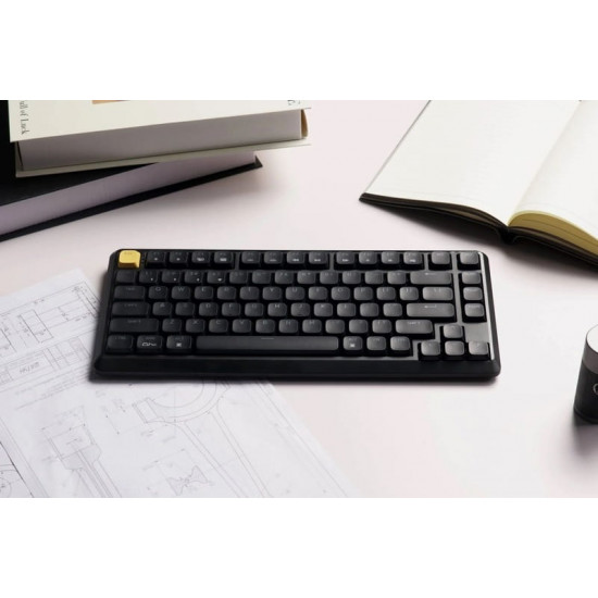 Клавіатура бездротова Keychron J1, K Pro Red, Hot-Swap, RGB Black (J1-H1-UA)