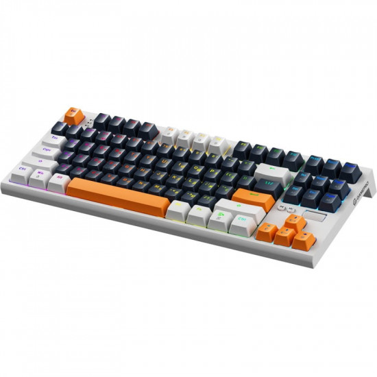 Клавіатура GamePro MK180W Red з Hot-Swap RGB White