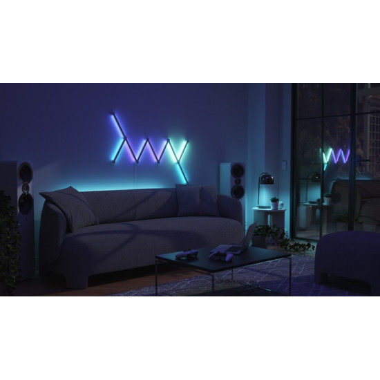 Розумна система освітлення Nanoleaf Lines Starter Kit Apple HomeKit, 9 шт. (NL59-K-0002LW-9PK-EU)