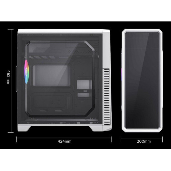 Корпус GameMax G561E White