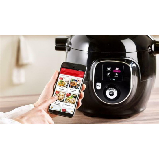 Мультиварка-скороварка Tefal Cook4me+ Connect CY855830