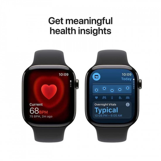 Смарт-годинник Apple Watch Ultra 3 GPS + Cellular 49mm Black Titanium Case with Black Ocean Band (MF0J4QP/A)