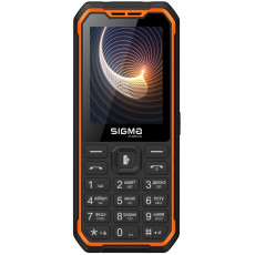 Мобiльний телефон Sigma mobile X-style 310 Force Type-C Dual Sim Black-Orange