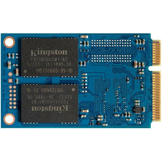 Накопичувач SSD  256GB Kingston KC600 mSATA SATAIII 3D TLC (SKC600MS/256G)