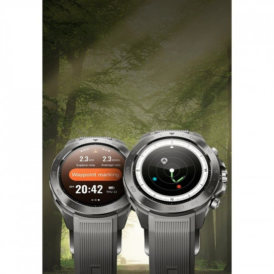 Смарт-годинник Mibro GS Explorer S Titanium Silicone