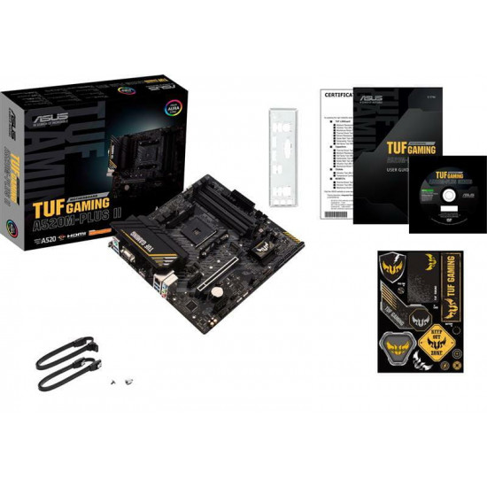 Материнська плата Asus TUF Gaming A520M-Plus II Socket AM4