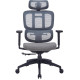 Крісло офісне OfficePro Skyline Black/Dark Gray (OC580-B-DG-DG)