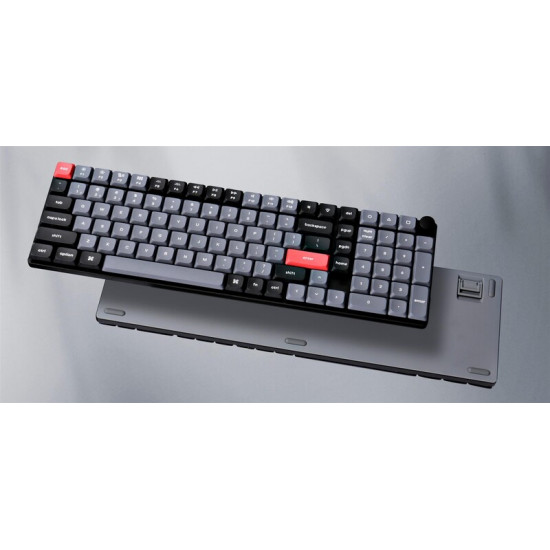 Клавіатура бездротова Keychron K17 Pro, Gateron MX 2.0 Brown, Hot-Swap, RGB UA Black (K17P-H3-UA)