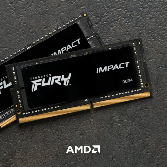 Модуль пам`ятi SO-DIMM DDR4 2x16GB/3200 Kingston Fury Impact (KF432S20IBK2/32)