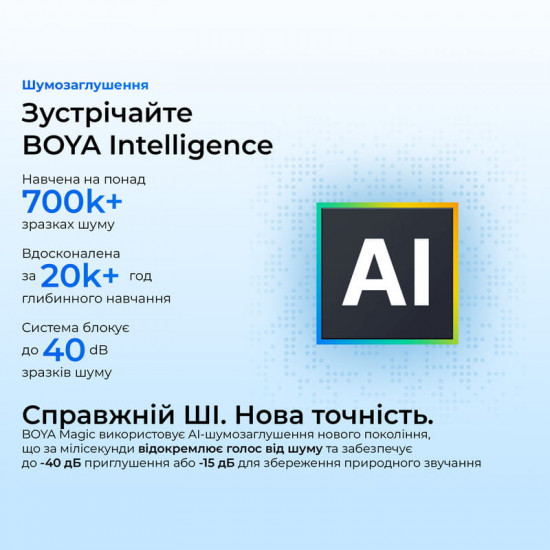Мікрофон BOYA Magic-07 Type-C Black